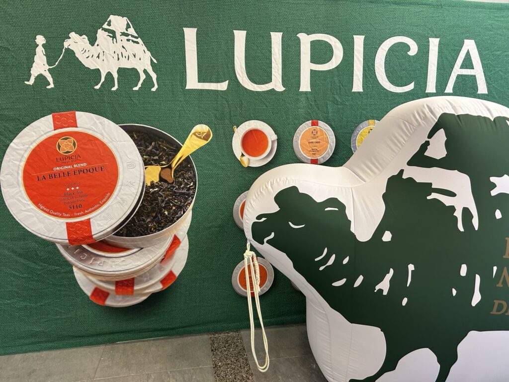 ルピシア グランマルシェ 京都会場の記念撮影コーナー